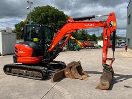 Kubota U55-4, excavator