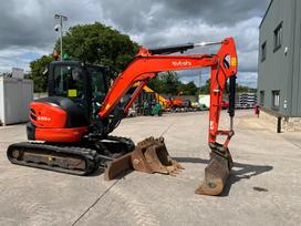 Kubota U 55-4, mini excavator