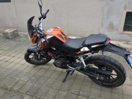 KTM Duke 125cc, street / klasikiniai