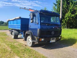 Mercedes-Benz 814 D, savivarčiai su kranu