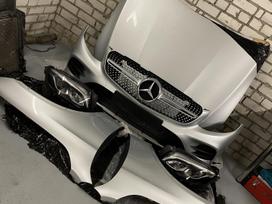 Mercedes-Benz GLC Coupe 250, Glc, dalimis. Juodų lubų pilnas komplektas priekio komplektas su smul