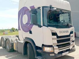 Scania R450 6x2 +  2 syst hydro, single sleeper