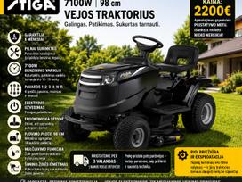 Stiga 7100w, traktoriai
