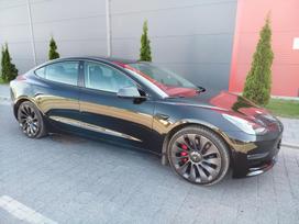 Tesla Model 3, 82 kwh, sedanas