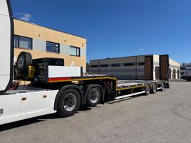 Kässbohrer Lowbed LB3E + STEERING + LIFTING AXLE, другое
