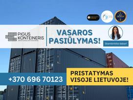 -Kita- Nuoma, pardavimas, shipping (storage) containers