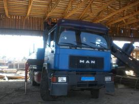 MAN 25,322, с краном
