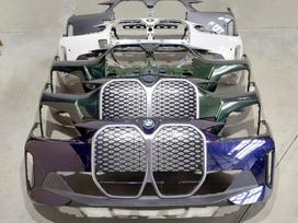 BMW i4 M pack ir basic bamperiai