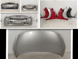 Peugeot 207, 9654356880 9649581380, dangtis (priekinis, galinis), bamperiai, sparnai