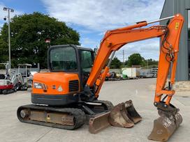 Doosan DX 62 R, mini ekskavatoriai
