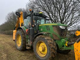 John Deere 6195R, тракторы