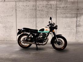 Mash Cafe racer 125 blue, street / классические