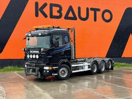 Scania R 500 8x4*4, самосвалы с прицепoм