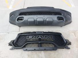 Dodge Ram, 6VZ40GXHAA, bumpers, front grill