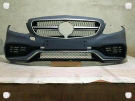 Mercedes-Benz C klasė for parts. C63 amg priekinis bamperis bamperis groteles groto