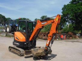 Doosan DX35Z, ekskavatoriai