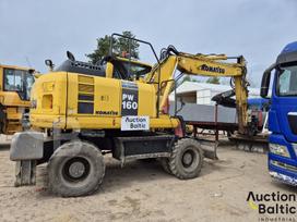 Komatsu PW160, ekskavatoriai