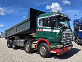 Scania 164L 480 V8 8x4 18m3, dumpers / tippers