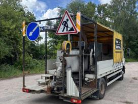Volvo Fl 612 H, kelių tiesimo mašinos