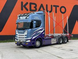Scania R660 6X4, лесовозы
