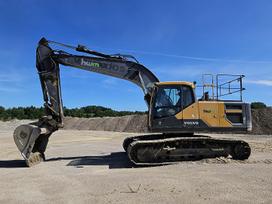 Volvo EC220E garantija 300val., ekskavatori