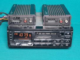 Sony Xr-7550, cassette players