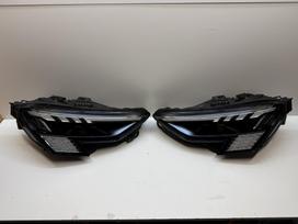 Audi RS 3 Rs3 orginalus juodi matrix zibintai idialaus stovio tinka ir