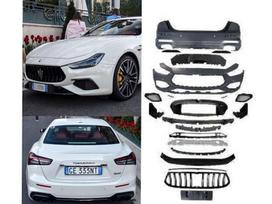 Maserati Ghibli dalimis. Maserati ghibli facelift 2013 2023 gts trofeo bamperiai