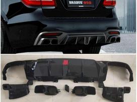 Mercedes-Benz GLS klasė по частям. Brabus gls 63 w166 modelio išmetimo komplektai spalva