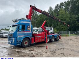 Volvo FM13 500 8X4 Hook + Crane Palfinger, с краном