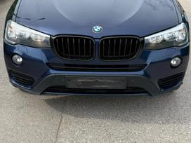 BMW X3 dalimis. B47 variklis spalvos kodas a76 xdrive didelis nbt