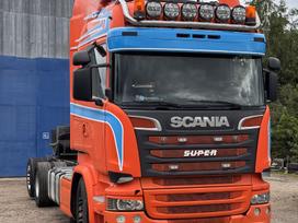 Scania R520 , V8, шасси