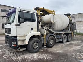 MAN TGA 32.410 8X4 BB, betona sūkņi