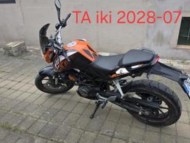 KTM Duke 125cc, street / klasikiniai