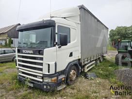 Scania 114 L 380, curtain / tarpaulin trucks