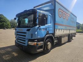 Scania P280, dropside with curtains
