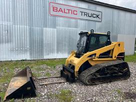 Caterpillar 277B TURBO, FORKS + BUCKET, мини-погрузчики
