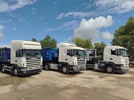 Scania 124l 5 vnt. hidraulika, 2 miegamosios