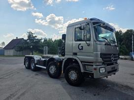 Mercedes-Benz Actros 3541, 8×4, with cluth, 409000 km, važiuoklės