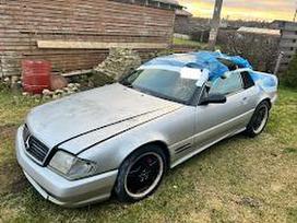 Mercedes-benz Sl500 dalimis. Daug ardomu r129