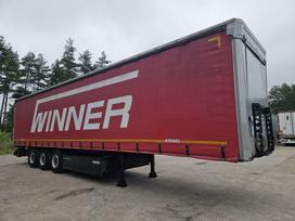 Kögel SN24 COIL MULDE, užuolaidinės / tentinės