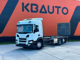 Scania P 500 6x2*4, konteinerių gabenimo