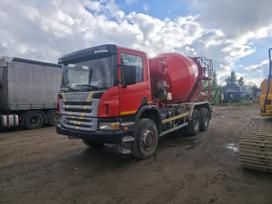 Scania P380 6x6, concrete mixer trucks