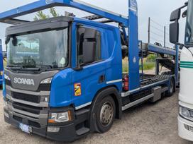 Scania P450 + Rimo su variklio defekt, autovežiai