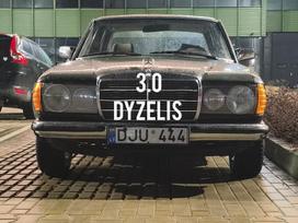 Mercedes-benz W123, 3.0 l., sedanas