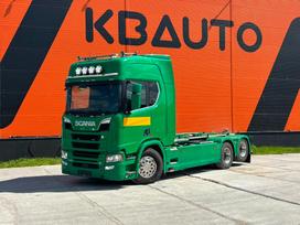 Scania R 650 6x2, hooklift trucks