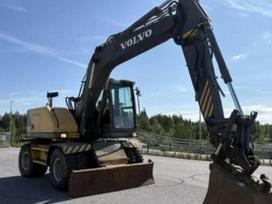 Volvo EW140, экскаваторы