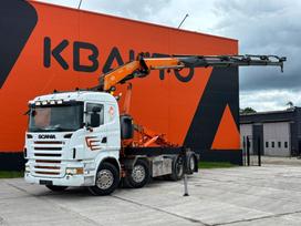 Scania R 420 8x2*6, ar krānu