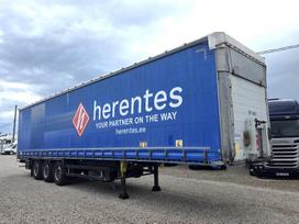 Schmitz SCS24 +Lifting roof, pārklāju / tentu aizkariem
