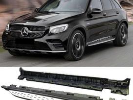 Mercedes-Benz GLC klasė dalimis. Benz glc slenksciai aukstos kokybes plastmase ir aliumin